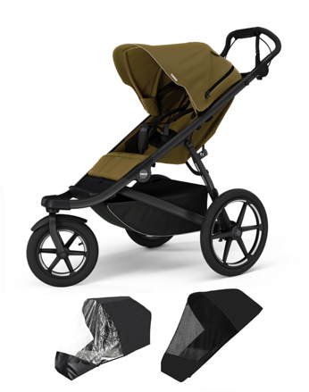 Športový kočík  Thule Urban Glide 3 Nutria Green 3 in 1 UNI