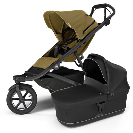 Športový kočík  Thule Urban Glide 3 Nutria green + čierna korbička