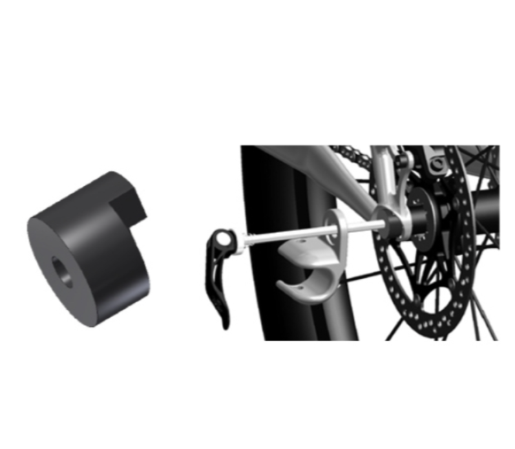 Adaptér Thule 3D Dropout Axle 20110723 Adaptér Thule 3D Dropout Axle 20110723
