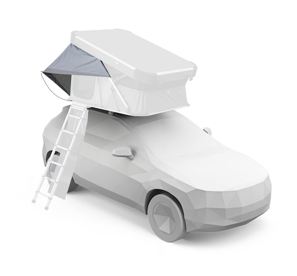 Thule Widesky side door rainfly AshlandGrey