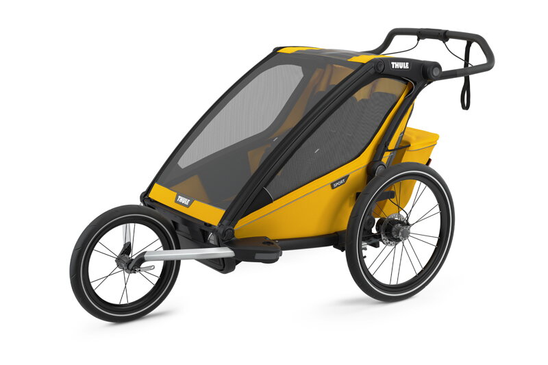 Thule Chariot Sport 2 Spectra Yellow + Run Set