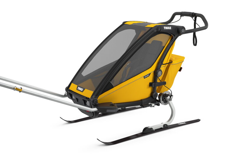 Thule Chariot Sport 1 Ski Yellow