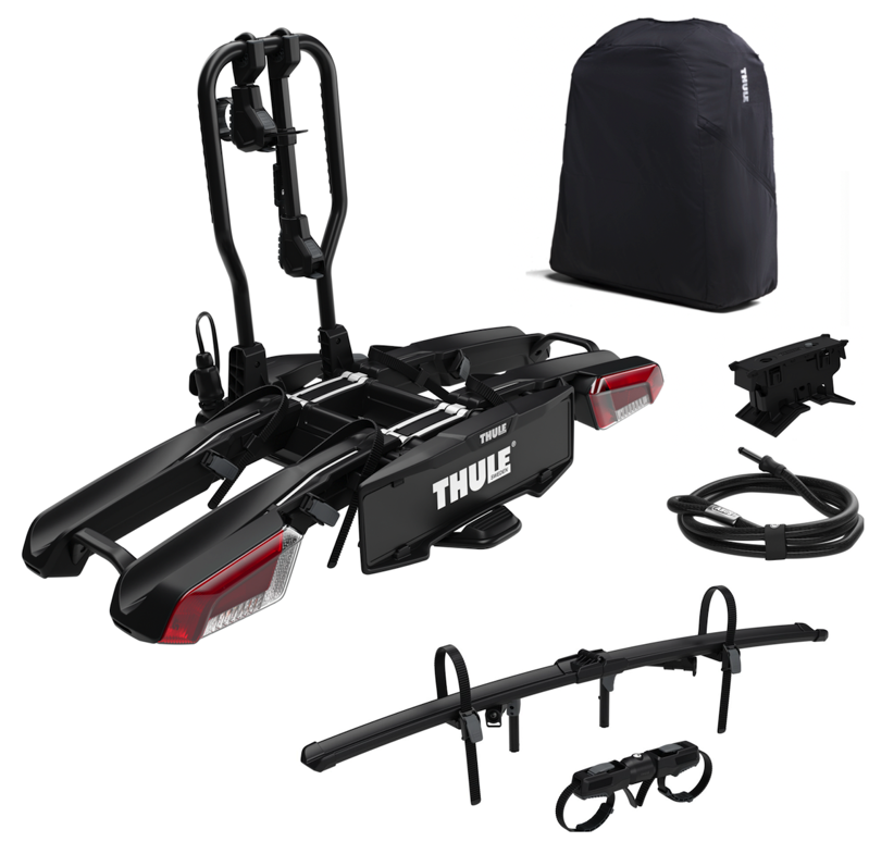 Nosič bicyklov Thule EasyFold 3.0 2bike cover + zámok + adaptér