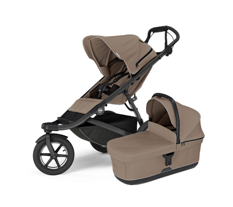 Športový kočík  Urban Glide 3 Tinted Taupe + hnedá korbička
