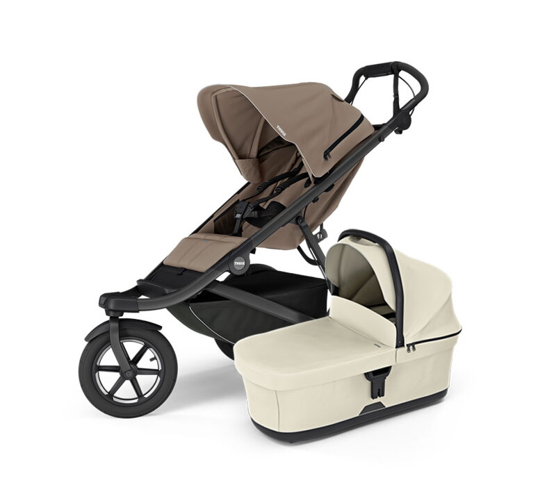 Športový kočík  Urban Glide 3 Tinted Taupe + béžová korbička