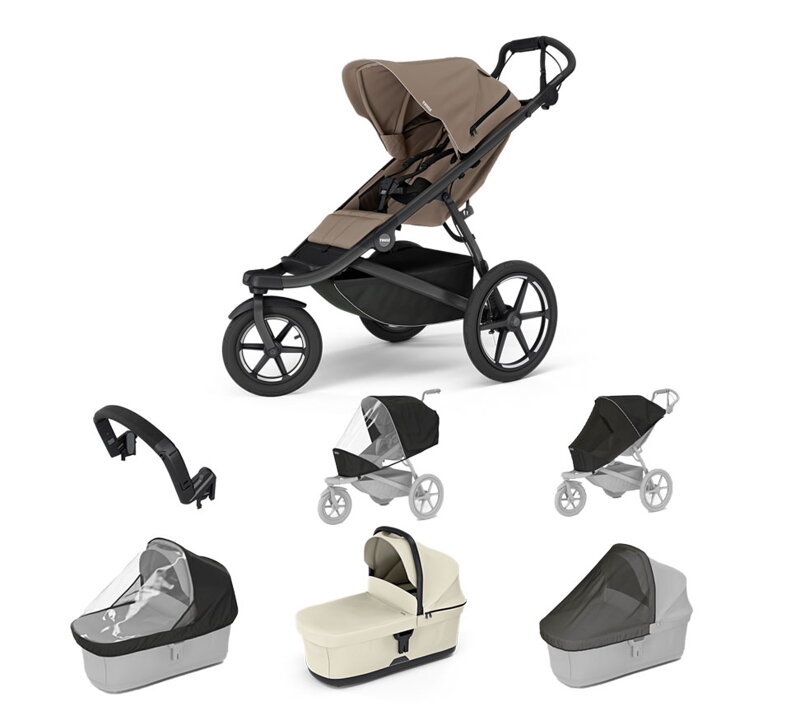Športový kočík  Urban Glide 3 Tinted Taupe 7 in 1 Beige