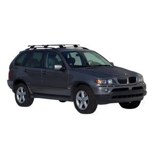 Whispbar Through Träger für BMW X5 2007 -        mit Dachreling, K328 mount + S17