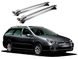 Whispbar Through Träger für CITROEN C5  2008 - 2012     mit Dachreling, K328 mount   + S16
