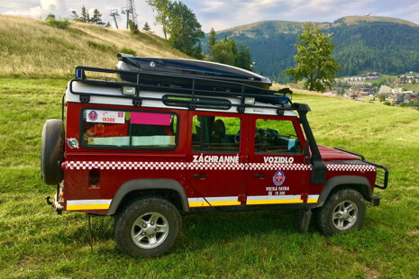 Slovenské strešné boxy Northline v službách  Horskej Záchrannej Služby